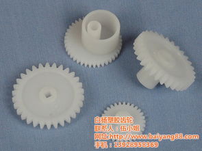塑膠齒輪 塑膠齒輪加工廠 白楊塑膠齒輪 多圖